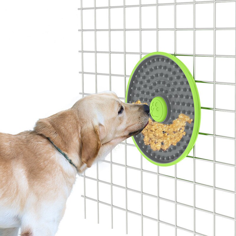 Dog Lick Mat Dog Cat Lick Pad Square Round Sucker Slow Food Pad