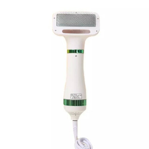 2 in 1 pet hair dryer and cleaning comb，Quickly Dry Rounded Comb Hair