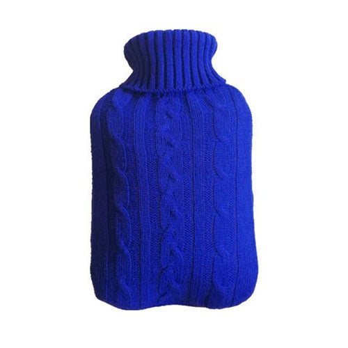 2000ml Hot Water Bottle Knitted Cover Safe Hot Water Bottle Removable