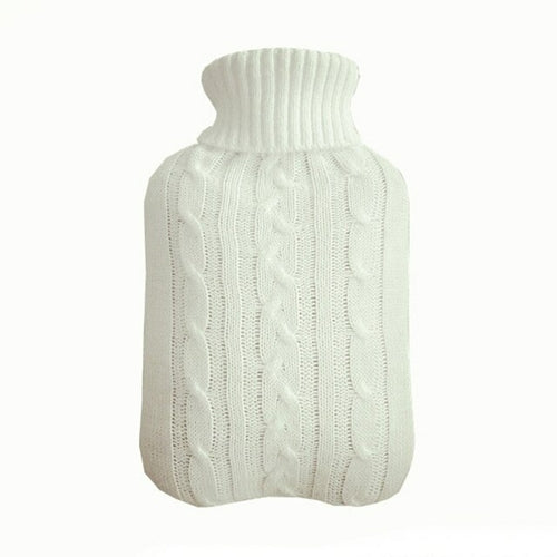 2000ml Hot Water Bottle Knitted Cover Safe Hot Water Bottle Removable