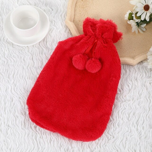 2000ml Hot Water Bottle Knitted Cover Safe Hot Water Bottle Removable