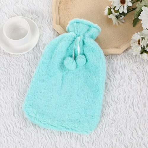 2000ml Hot Water Bottle Knitted Cover Safe Hot Water Bottle Removable