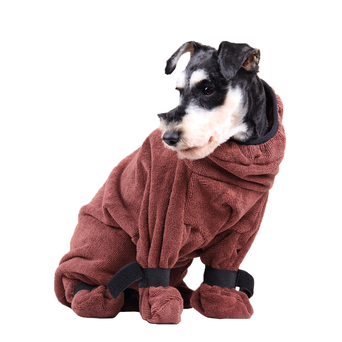 350g Microfibre Absorbent Pet All Inclusive Bathrobe  Pet Bathing Coat