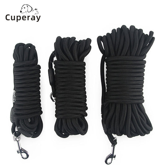 5m/10m/15m Long Rope Training Dog Leash- Heavy Duty Nylon Recall Pet