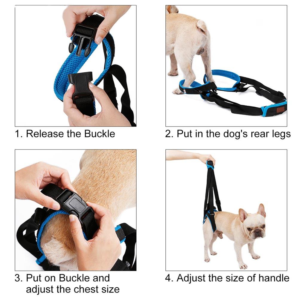 Adjustable Dog Lift Harness For Back Legs Pets Balance Harness Help