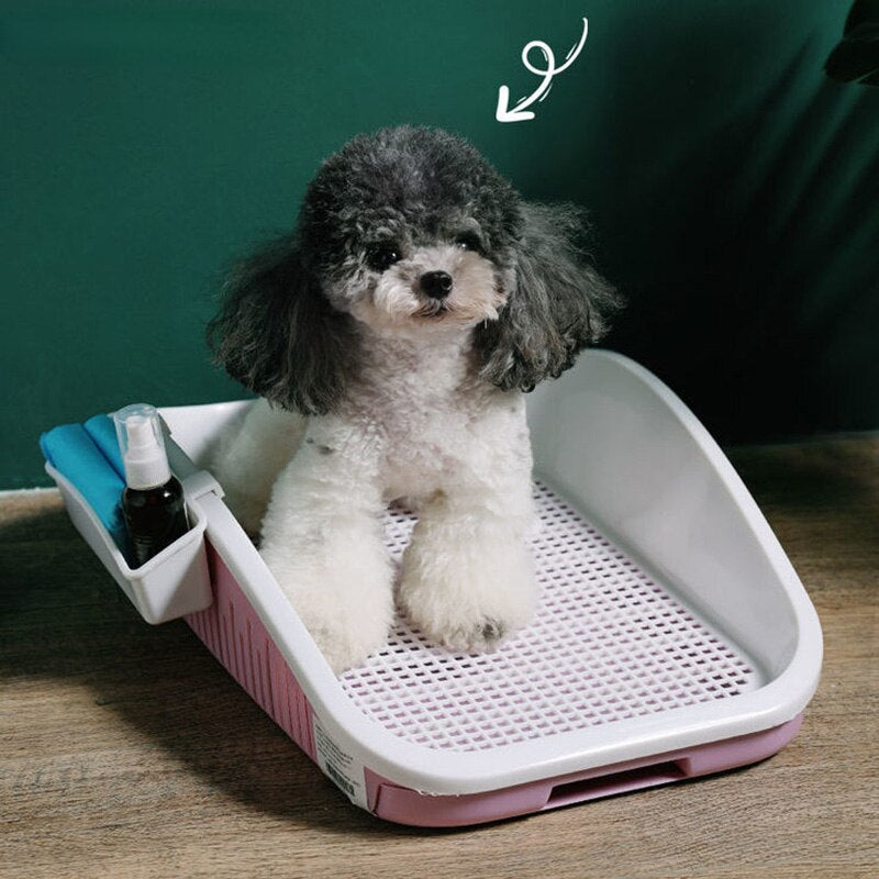 Animal Pet Dog Hygiene Cleaning Supplies Portable Dog Toilet Double