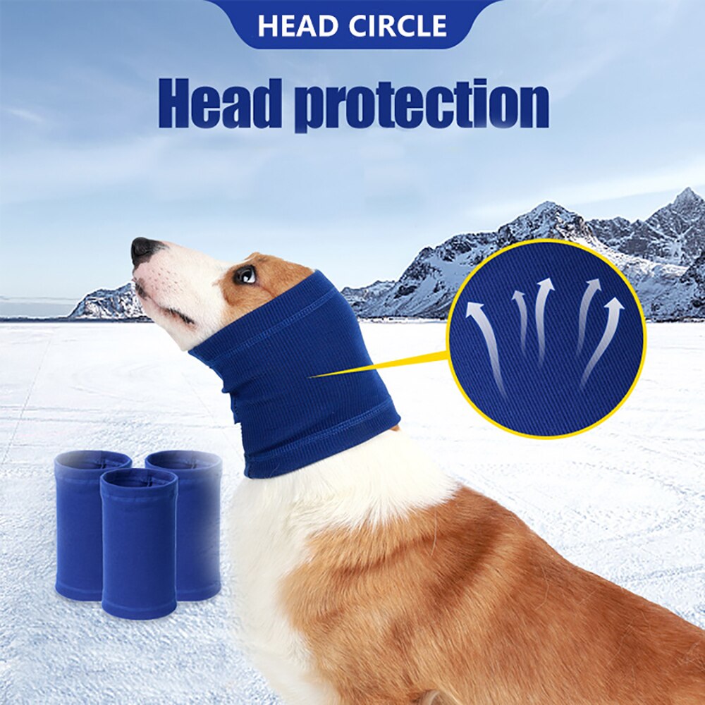 Anti-scare Pet Head Cover Soothing Dog Caps Keep Warm Noise-proof