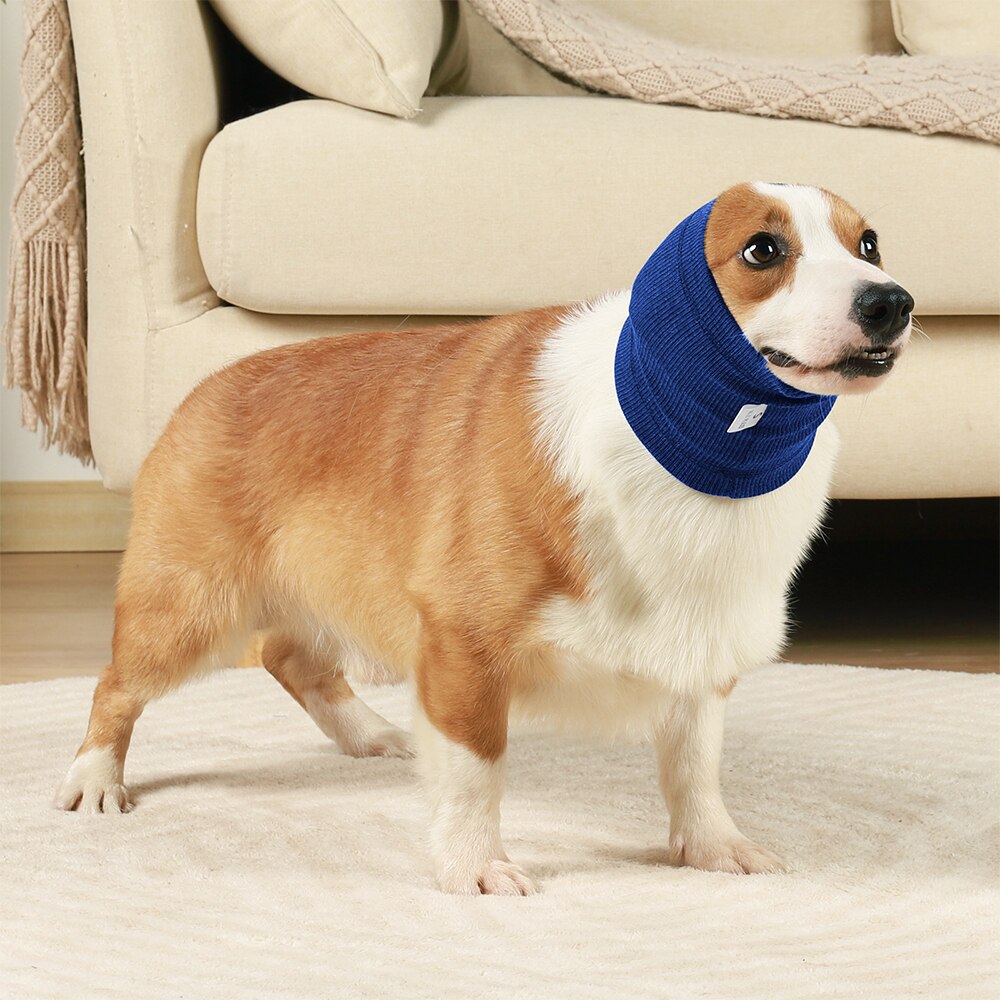 Anti-scare Pet Head Cover Soothing Dog Caps Keep Warm Noise-proof