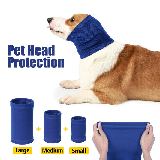 Anti-scare Pet Head Cover Soothing Dog Caps Keep Warm Noise-proof