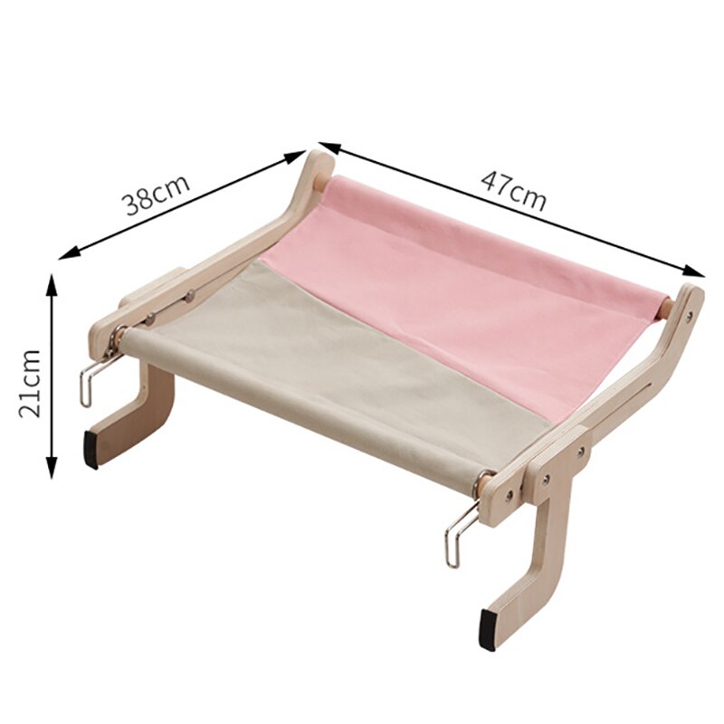 Balcony Window Cat Hanging Bed Windowsill Cat Hammock Nest Pet Table