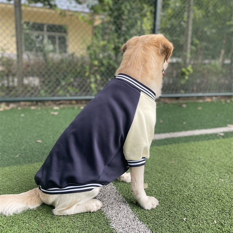 Big Dog Sweater Winter Warm Pet Clothes for Large Dog Golden Retriever