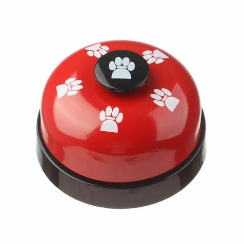 Dog Cat Feeding Calling Bells Paw Pattern Phone Ringing Potty Toilet