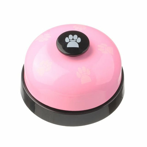 Dog Cat Feeding Calling Bells Paw Pattern Phone Ringing Potty Toilet