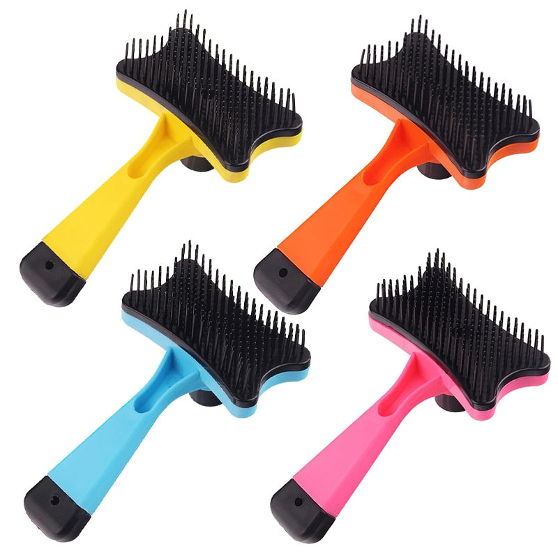 Dog Cleaning Supplies Pet Hair Removal Brush Dog Hair Comb Fading