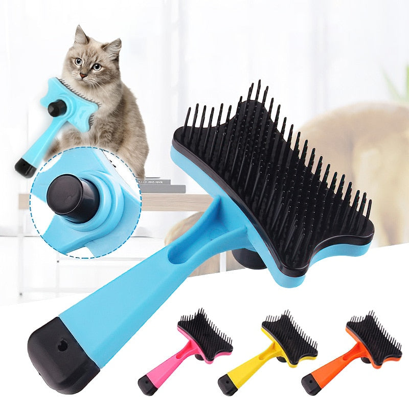 Dog Cleaning Supplies Pet Hair Removal Brush Dog Hair Comb Fading