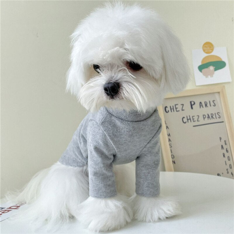 Dog Hoodies Clothes Soft Cotton Pet Clothing Breathable Fit Puppy Cat