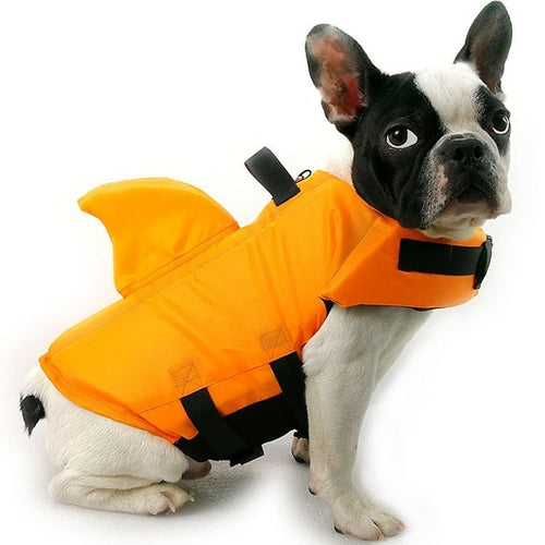 Dog Life Vest Summer Shark Pet Life Jacket Dog Clothes Dogs Swimwear