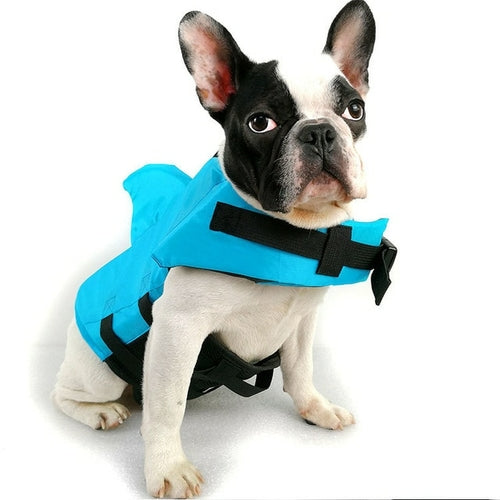 Dog Life Vest Summer Shark Pet Life Jacket Dog Clothes Dogs Swimwear