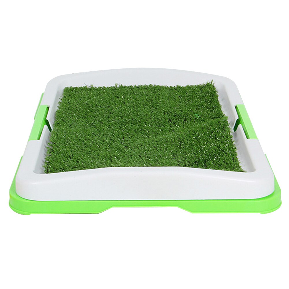 Dog Pet Potty Training Pee Pad Mat Puppy Tray Grass Toilet Simulation