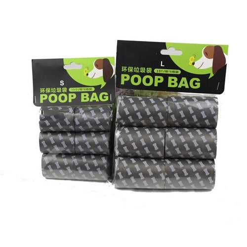 Dog Pet Travel Foldable Pooper Scooper With 1 Roll Decomposable bags