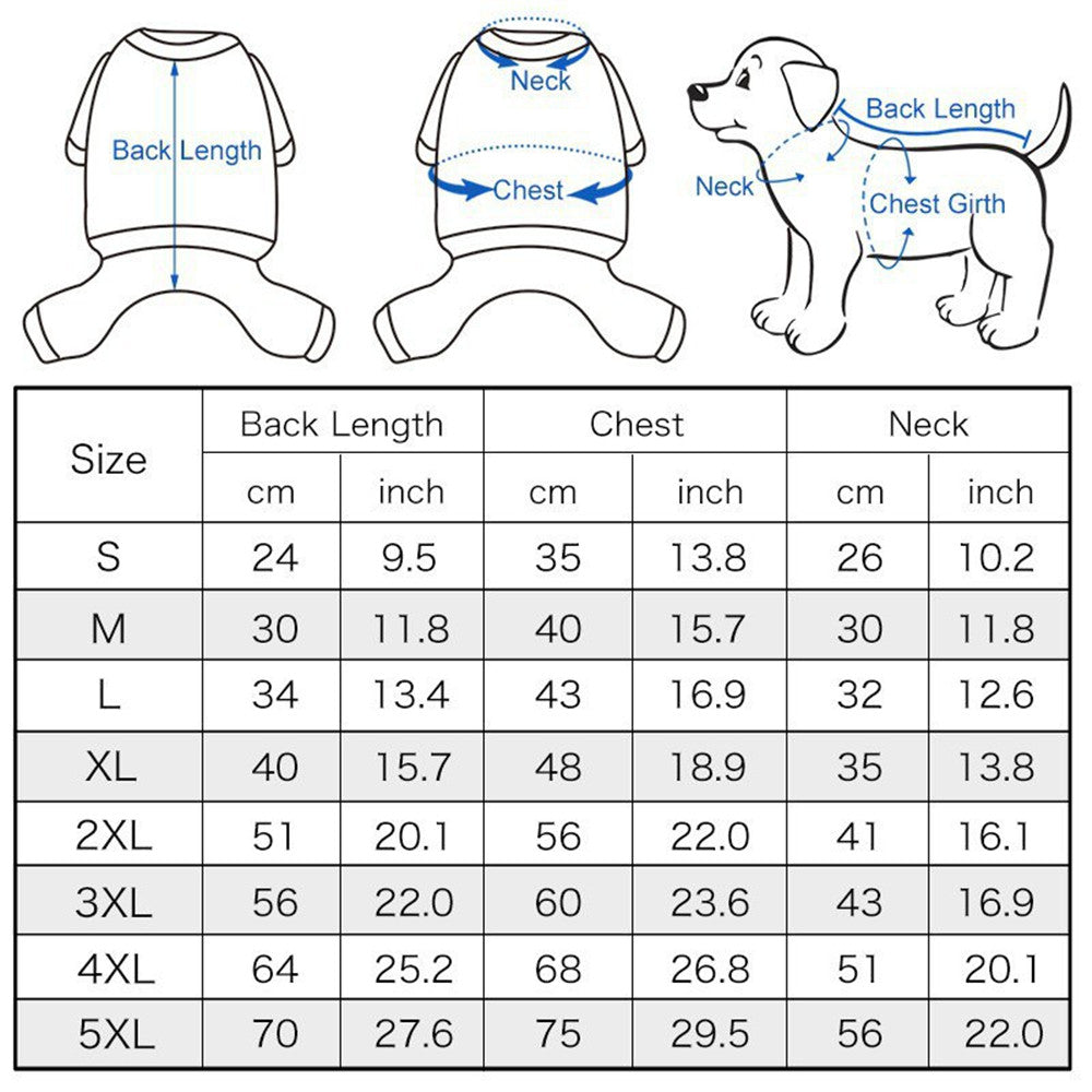 Dog Raincoat Waterproof Hoodie Jacket Rain Poncho Pet Rainwear Clothes