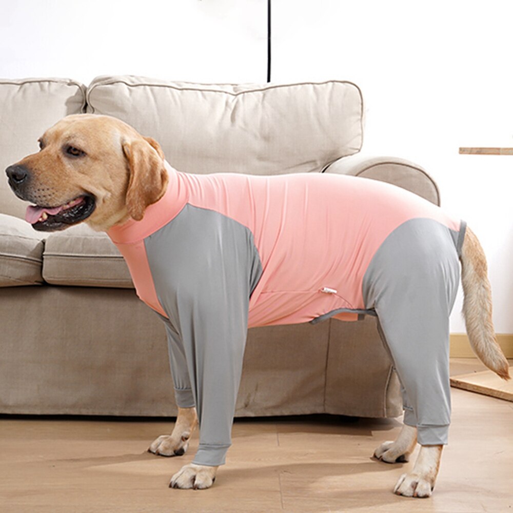 Dog Recovery Suit Pet Home Wear Pajamas High elastic Breathable Dog