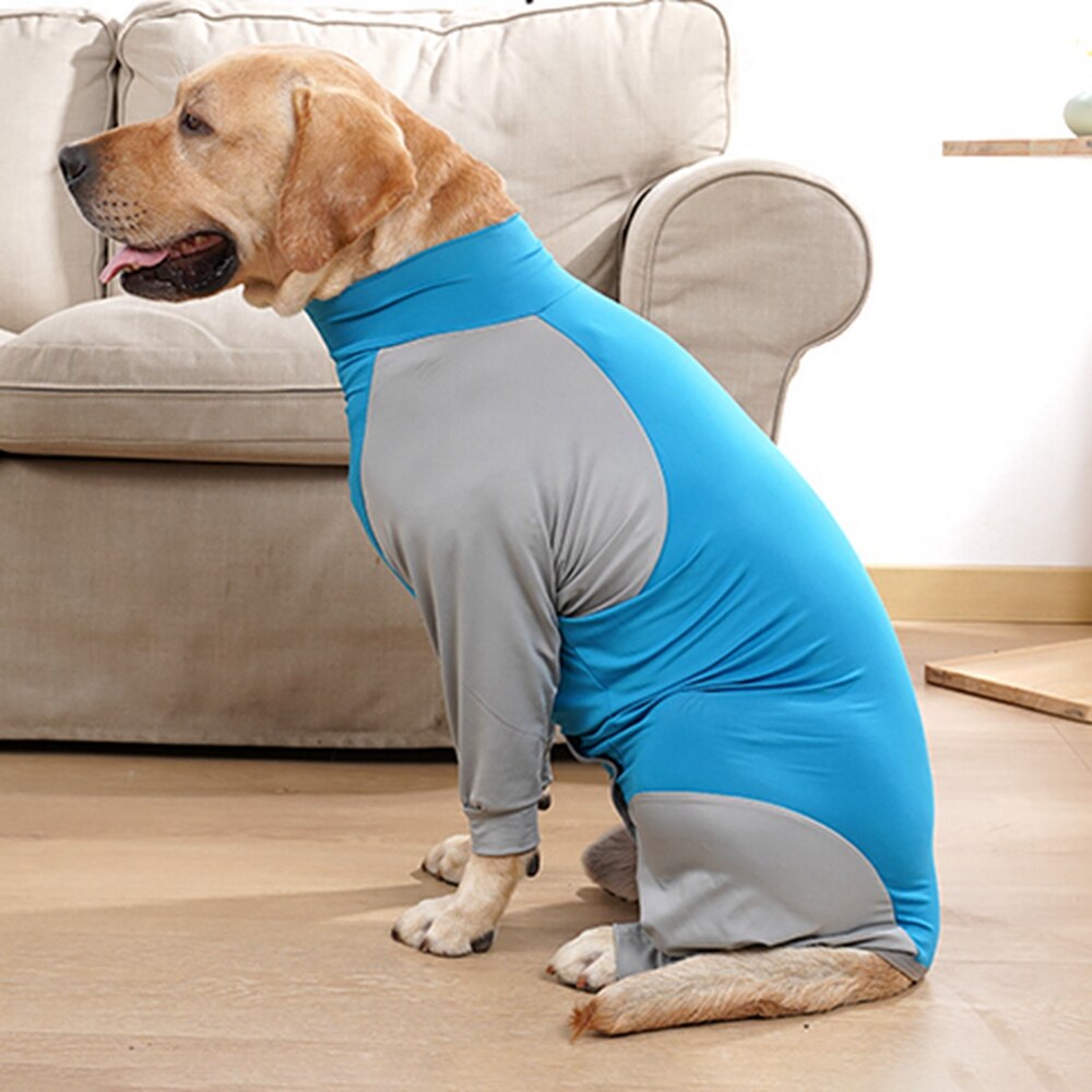 Dog Recovery Suit Pet Home Wear Pajamas High elastic Breathable Dog