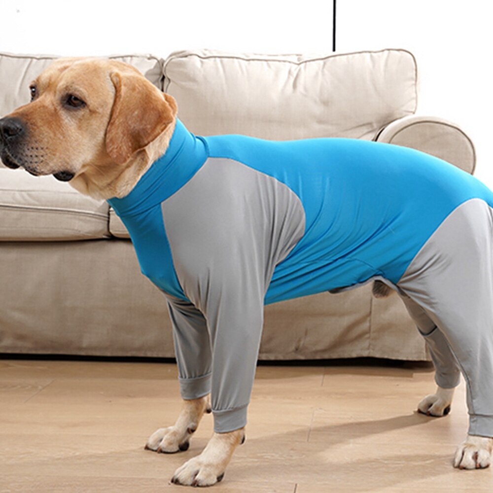 Dog Recovery Suit Pet Home Wear Pajamas High elastic Breathable Dog