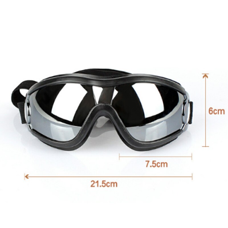 Dog Sunglasses Uv Protection Windproof Goggles Pet Eye Wear Medium