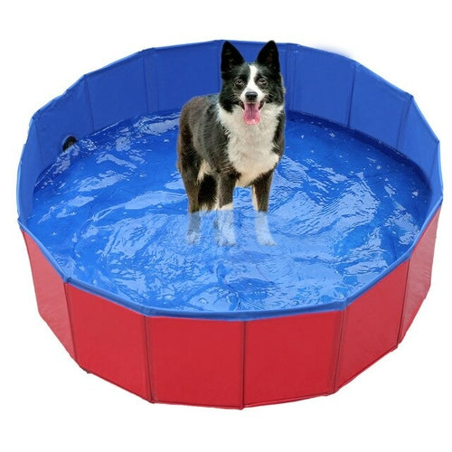 Dog Swimming Bath Pet Foldable Bathtub Large Dog Swimming Pool