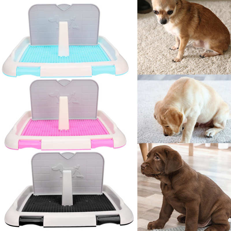 Dog Toilet Indoor Puppy Training Toilet Cat Potty Fence Dog Scheduled