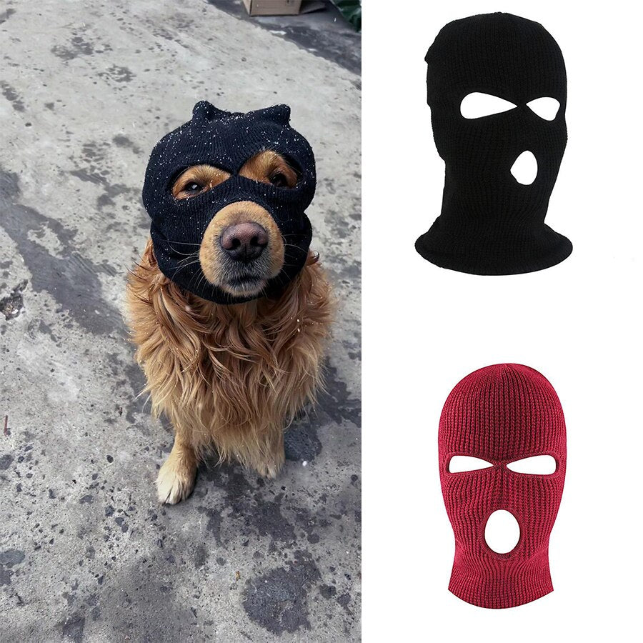 Funny Dog Costumes For Large Dogs Ski Mask Pet Dog Hats For Dogs Pet