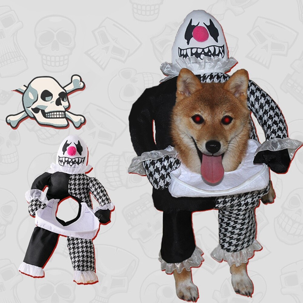 Funny Pet Dog Costume Demon Dog Clothes For Small Medium Large Dogs