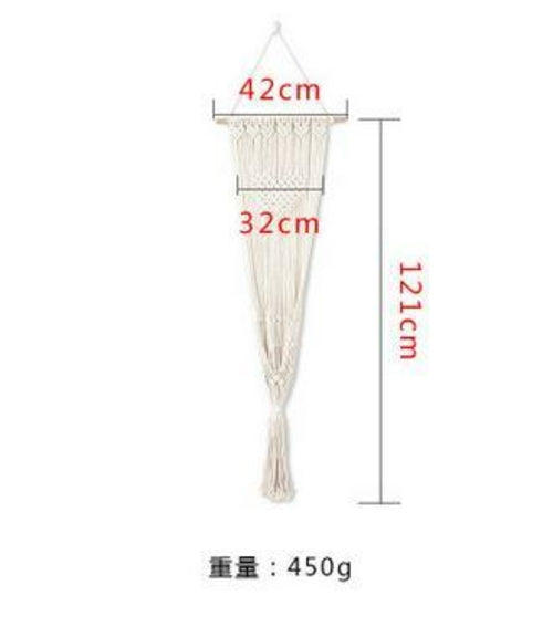 Hand Woven Hanging Basket Cotton Pet Nest Cat Dog Hammock Thread Toy