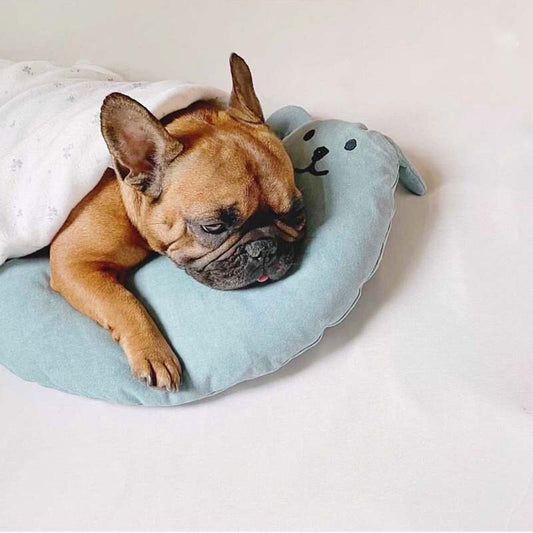 Ins Korea Pet Deep Sleep Pet Bed Pillow Dog Cat Bed Soft Cotton