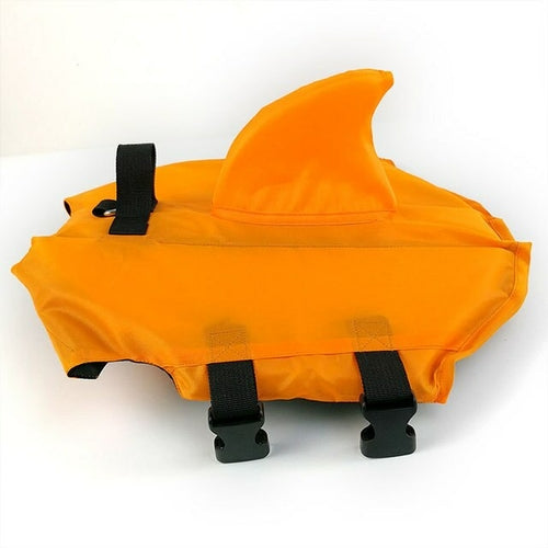 Lifeguard Dog Life Jacket Shark Dog Rescue Vest Harness Floating