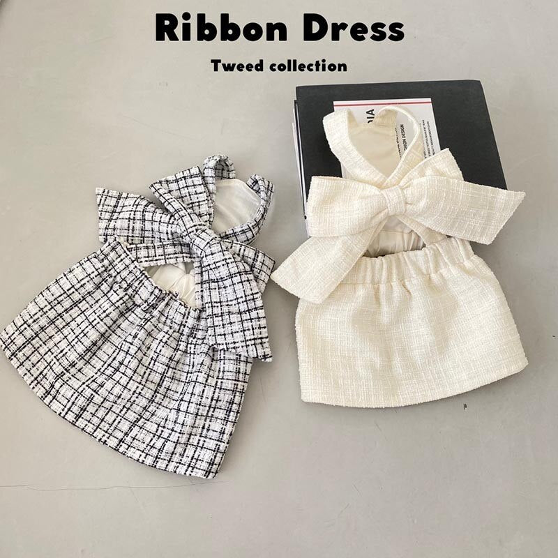 Luxury Princess Dresses For Little Dogs Strap Dress Sweet Bow Puppy