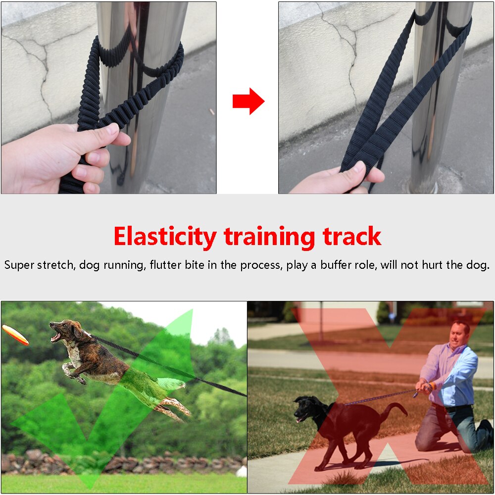 No pull Dog Tracking Lead Leash Special Non slip Design Pet Long Strap