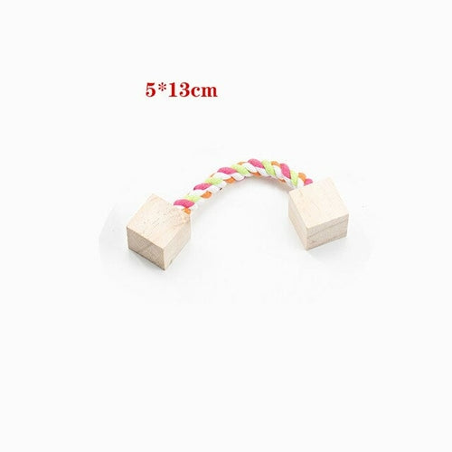 Parrot toy wooden stairs Amazon express hamster Parrot Bird Cat Dog