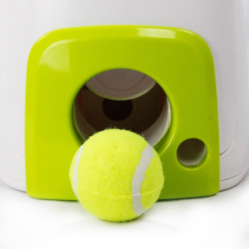 Pet Ball Launcher Toy Dog Tennis Food Reward Machine Thrower