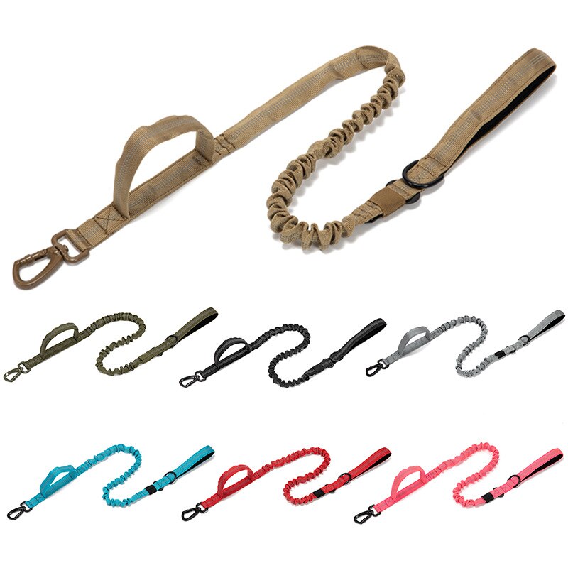 Pet Dog Collar Leash Military Heavy Duty For Medium Large Dogs