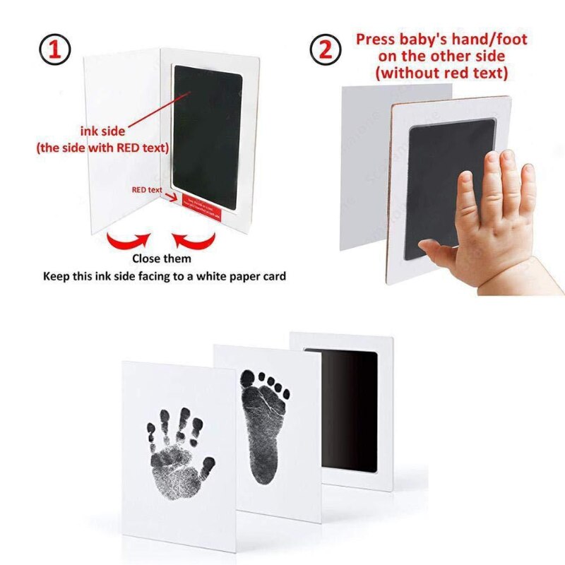 Pet Dog Footprint Handprint Pad Safe Non-toxic Printing Pad Pet