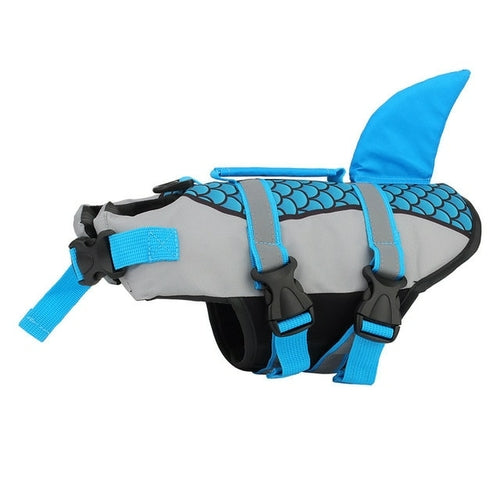 Pet Dog Life Jacket Vest Clothes Life Vest Collar Harness Pet Swimming