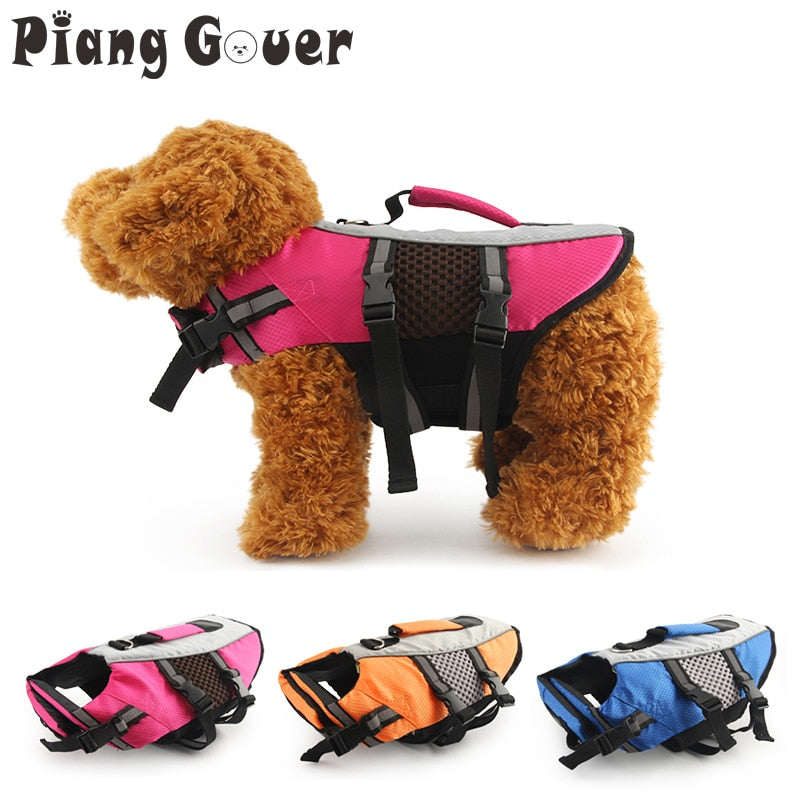 Pet Life Vest Jacket Comfortable Dog Swimsuit Clothing Dogs Swim