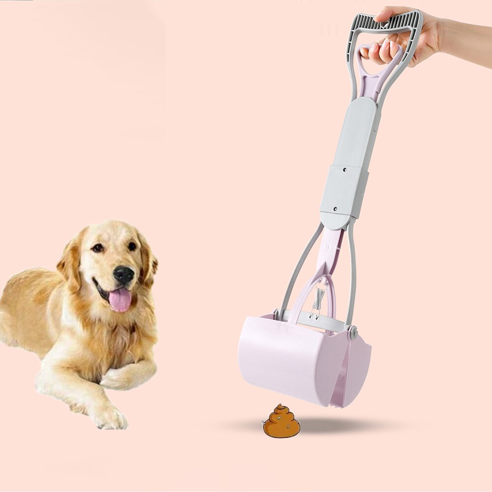 Pet Pooper Scooper Long Handle Dog Poop Scoopers Jaw Poop Scoop Shovel