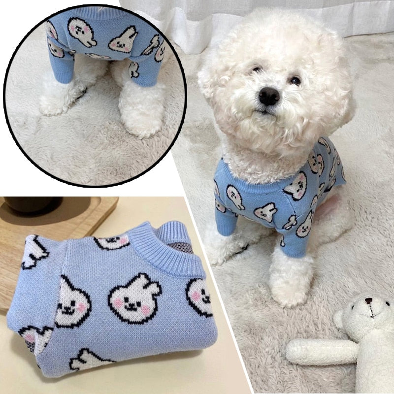 Pet Sweater Small Dog Jacket Puppy Dog Vest Winter Dog Clothes Cat