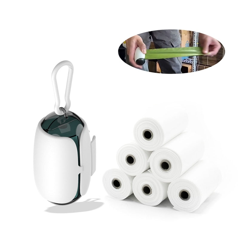 Portable Dog Poop Bags Pet Dog Poop Bags Dispenser Puppy Pick Up Poop