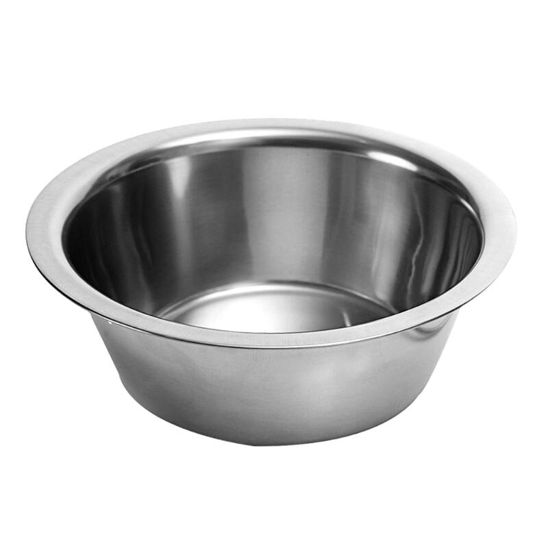 Stainless Steel Pet Feed Supplies Dog Bowl Puppy Cat Bird Parrot Food