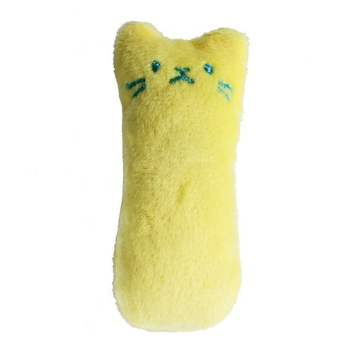 Teeth Grinding Catnip Toys Funny Interactive Plush Cat Toy Pet Kitten