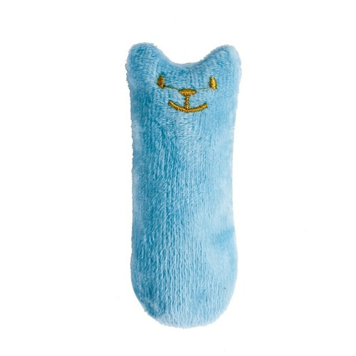 Teeth Grinding Catnip Toys Funny Interactive Plush Cat Toy Pet Kitten